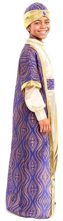 Disfraz de Rey Baltasar para Niño Reyes Magos Partilandia